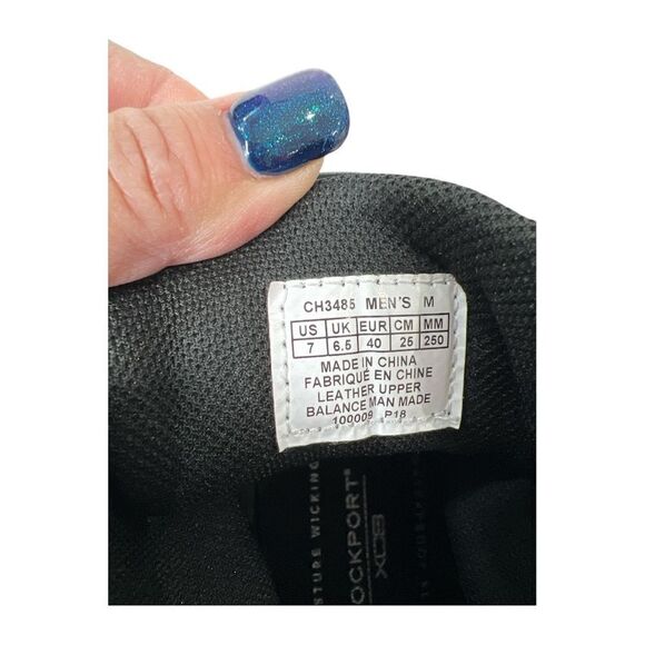 Rockport Men’s Cold Springs Mid Boot Gray Sz 7 Leather - Picture 6 of 8